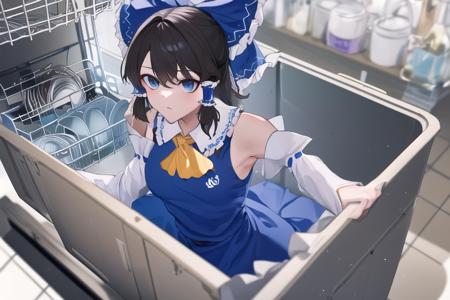 Blue Reimu LoRA
