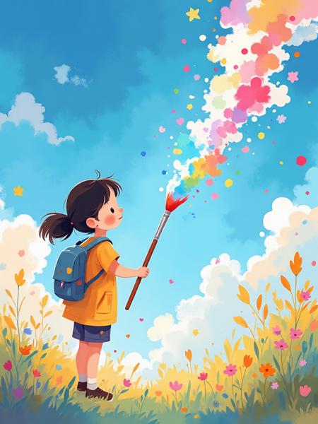 Kid Book illustration | Lâm Panda版本F1 (ID: 1063196)