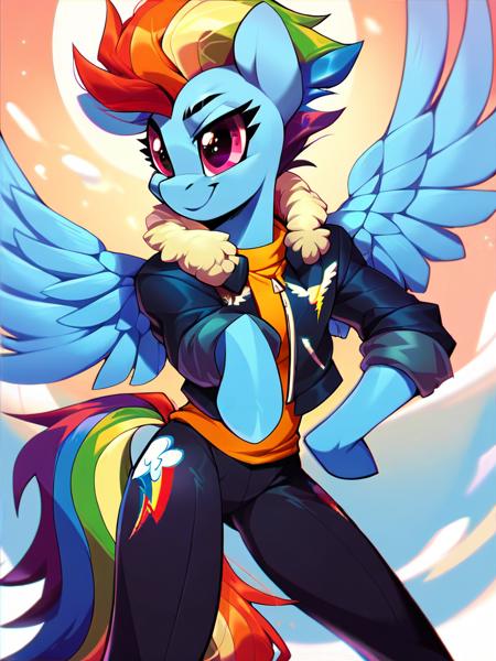 Older Rainbow Dash