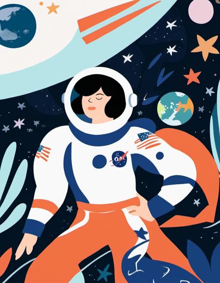 Magazines and ads illustration style - SDXL 1.0
