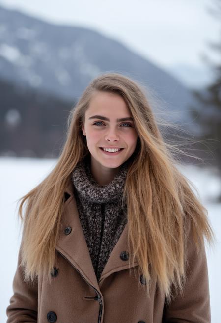 FLUX + PONY- Cara Delevingne - SDXL LoRA