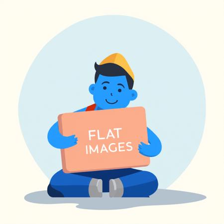 Flat Art & Corporate Memphis (Flux)