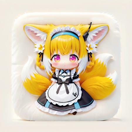 Plush square icon 毛绒方圆图标