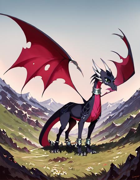Corrupted Cynder【 The legend of Spyro - A New Beginning 】- 【PONY - FLUX - DSXL】