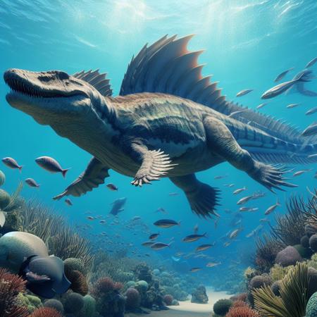 Mosasaurus Liopleurodon LoRA