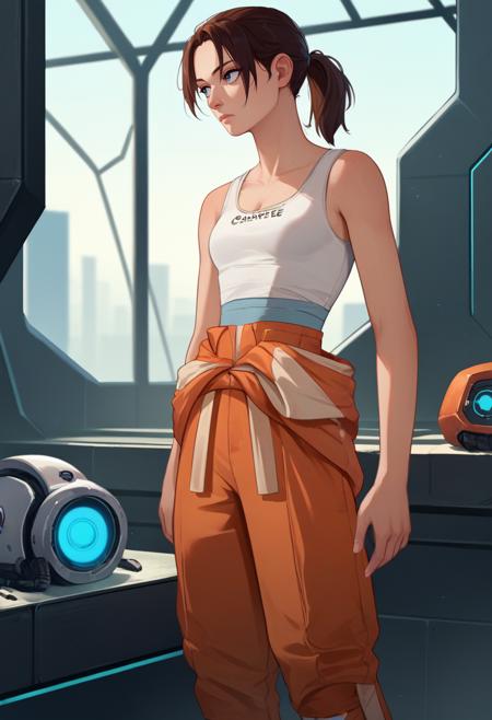 [PonyV6 XL] Chell | Portal