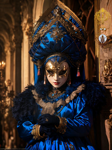 Venetian Carnival Dress Mask ?PapyLoop?