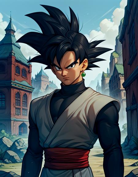 Goku Black [Pony & SD 1.5 • Dragon Ball Super]版本Pony (ID: 942748)