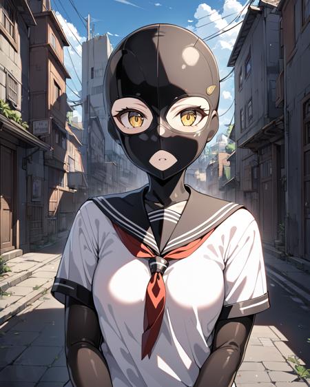 SDXL Latex balaclava hood / Full head Rubber mask / Rubber suit版本v1.0 (ID: 372211)