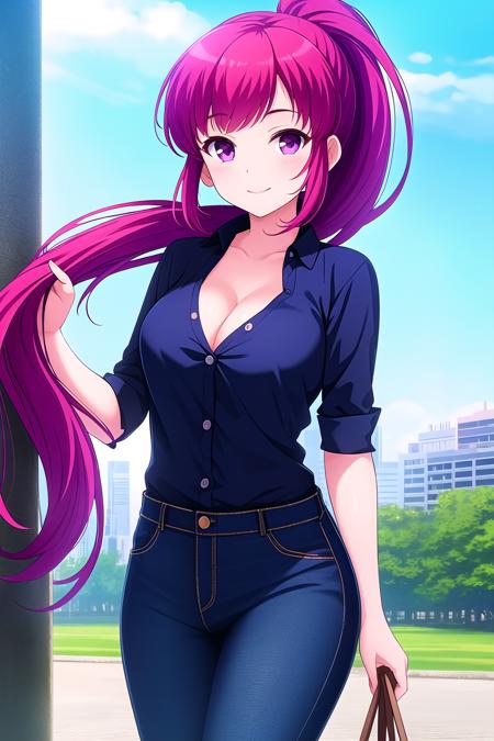 Asami Kei (Girl Friend BETA) | 浅見景 (ガールフレンド（仮）) [SD 1.5 & Animagine XL]
