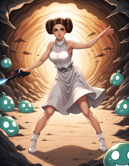 Leia Organa (Star Wars) [Pony XL]