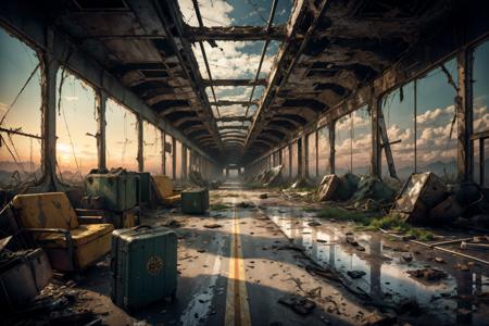 Old Time Post Apocalyptic Enviroment