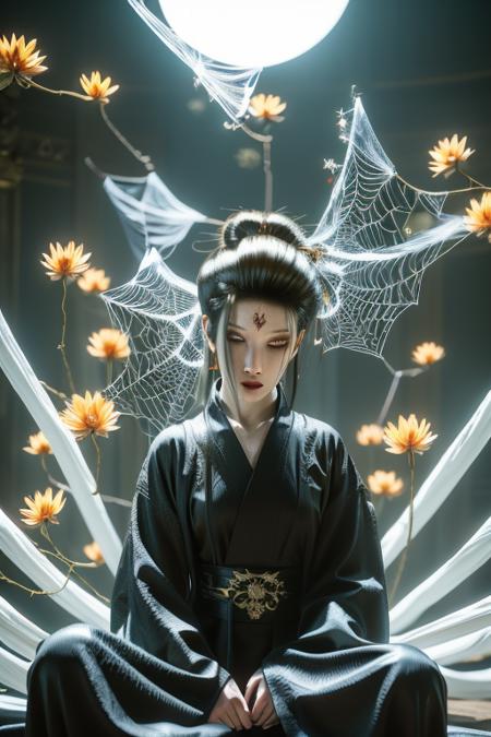 SD15 BLACK MYTH WUKONG-Spider spirit fourth sister黑神话蜘蛛精四妹国风