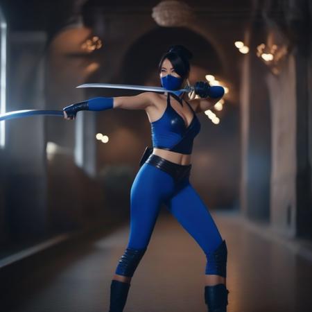 Kitana - Mortal Kombat franchise - SDXL Realistic & Game