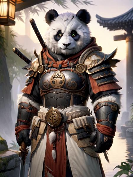 Pandaren WoW Style [SDXL LoRA]