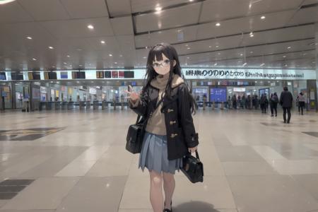新大阪駅 新幹線のりば（のりかえ口）Shinkansen Tracks (shin-osaka station transfer gate) SD15