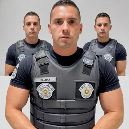 Brazilian male police uniform〘Style LoRA〙