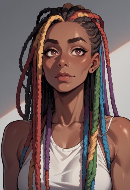 Better Long Dreadlocks PONY XL版本v1.0 (ID: 632764)