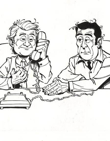 French 1970's Satirical Comics - Gotlib Style