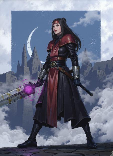 Dark Fantasy Digital Art Style