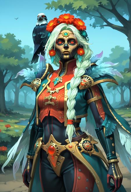 Muerta, (DOTA 2), Blackwing Bandolera set, LoRA, SDXL版本v1.0 (ID: 1024615)