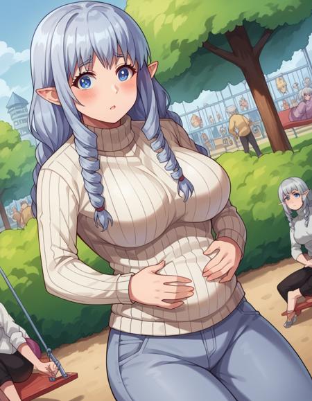 Honeda (骨田) - Plus-Sized Elf (Elf-san wa Yaserarenai.) (エルフさんは痩せられない。)版本anime s1 (ID: 888509)