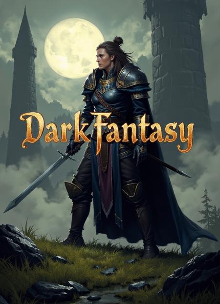 Dark Fantasy Digital Art Style版本v1.1 Flux Dev (ID: 754886)