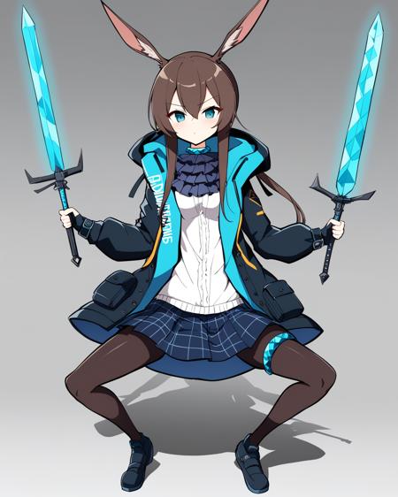 Doyagao Double Sword Meme ( Mel Kishida Pose ) - SDXL | ドヤ顔ダブルソード