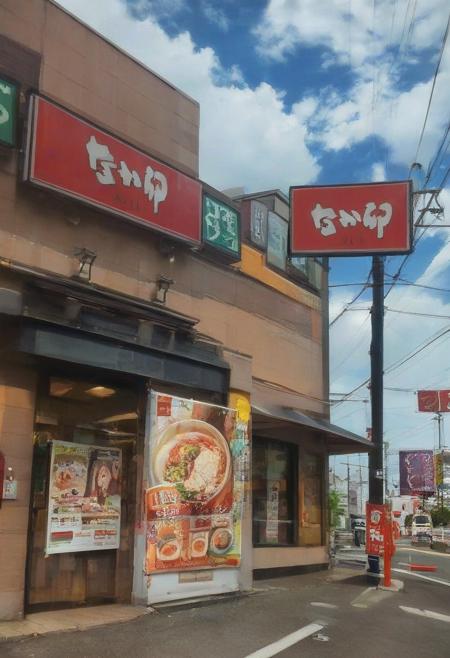 Donburi and Kyoto-style udon N / pony