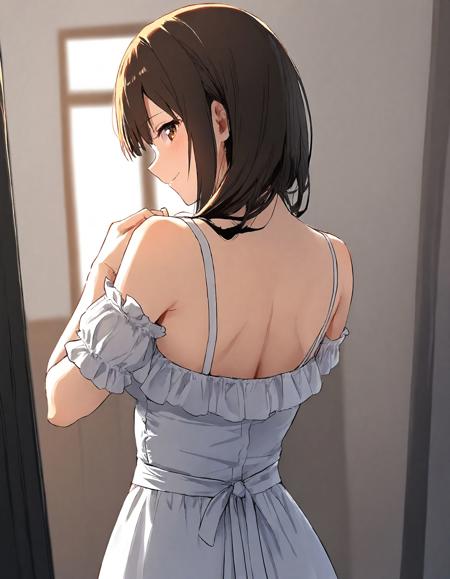 Milkmaid Dress [Pony, Illustrious]版本Illustrious (ID: 1019412)
