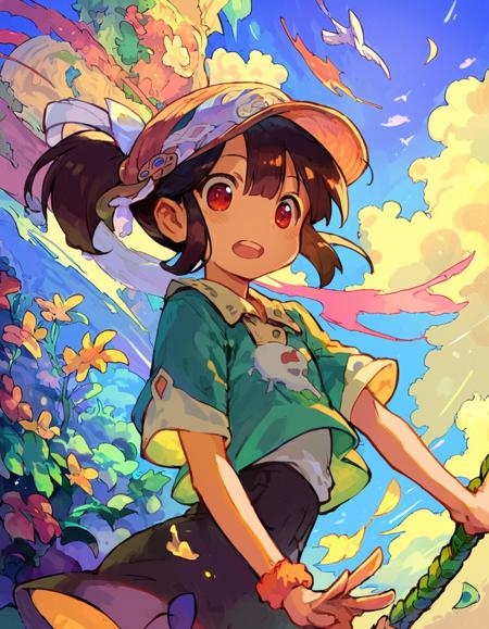 Tsukushi Akihito (つくしあきひと) general artstyle (Made in Abyss, Manga, Pixiv, Doujin, etc)版本Manga Style (ID: 1000059)