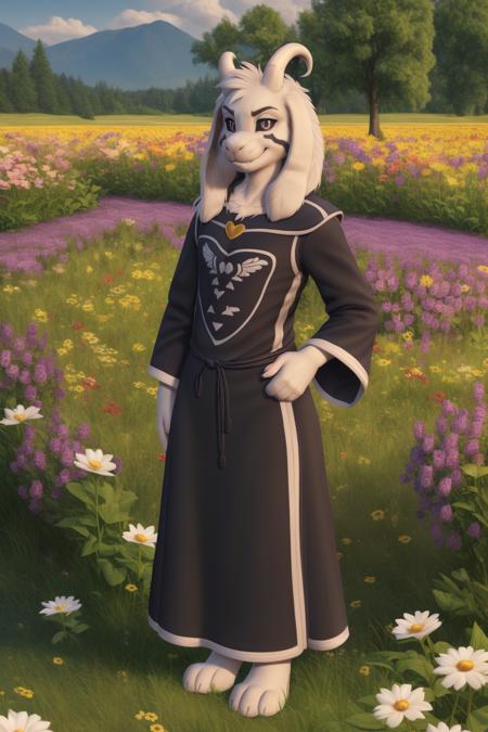 Asriel Dreemurr (god form)版本Asriel-v2.0 (ID: 142749)