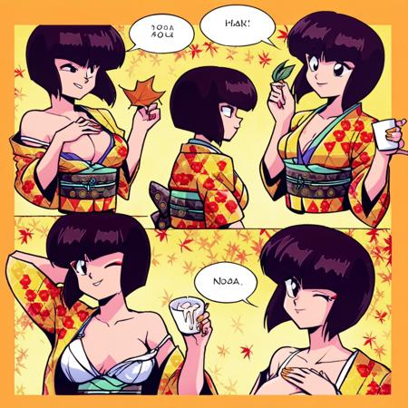 Nabiki Tendou - Ranma 1/2 (anime Style)