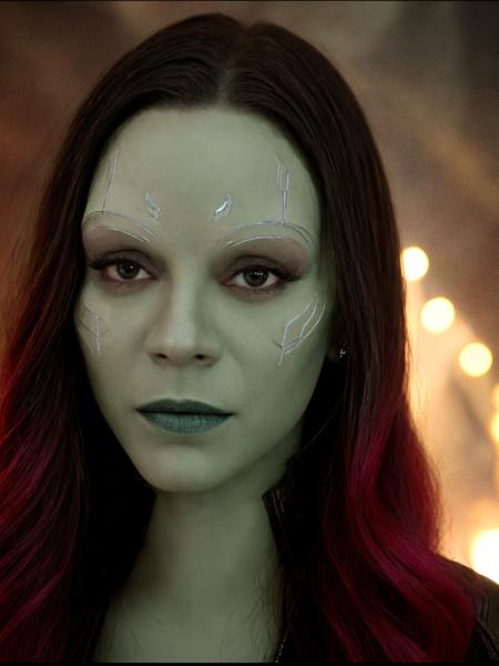 Gamora from Guardians of the Galaxy (Zoe Saldana)