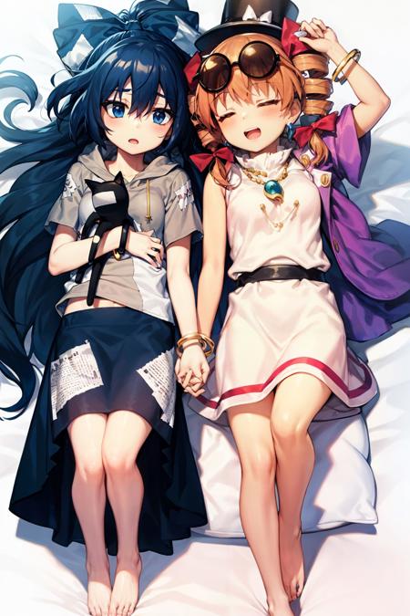 yorigami sisters (touhou) 依神女苑 依神紫苑 东方project