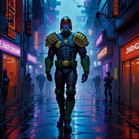 Judge Dredd Comic Style (SDXL)