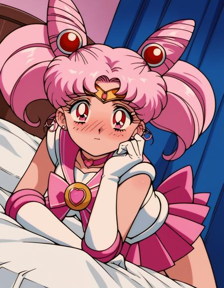 Chibiusa Tsukino (ちびうさ) / Sailor Chibi Moon (セーラーちびムーン) - Sailor Moon (美少女戦士セーラームーン) - COMMISSION W/ DATASET