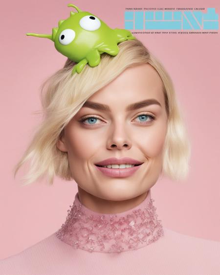 SDXL LaIsha Magazine Cover LoRA