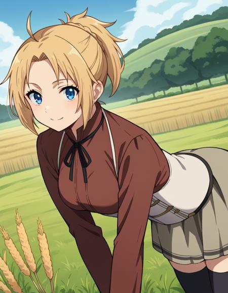 Zenith Greyrat (ゼニス・グレイラット) - Mushoku Tensei: Jobless Reincarnation (無職転生 ~異世界行ったら本気だす~)版本anime s1/booru (ID: 406352)