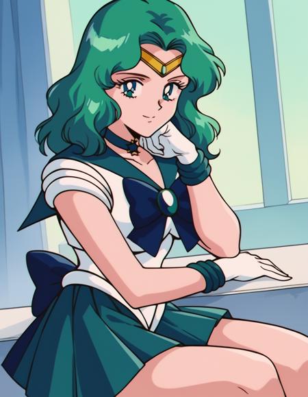 Michiru Kaiou (海王 みちる) / Sailor Neptune (セーラーネプチューン) - Sailor Moon (美少女戦士セーラームーン) - COMMISSION W/ DATASET版本anime s3 (ID: 682522)