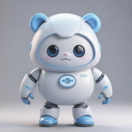 robot ip design - 机器人 吉祥物 ip形象
