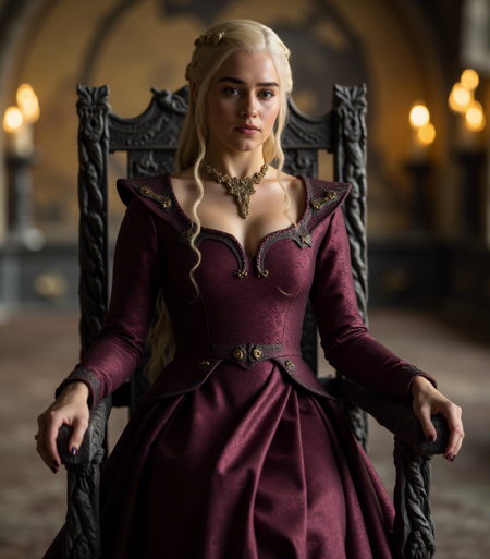 Daenerys Targaryen - (Emilia Clarke) - Game of Thrones - FLUX