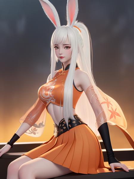 王者荣耀_公孙离_中国风舞蹈服装_Honor of kings_Gongsun Li