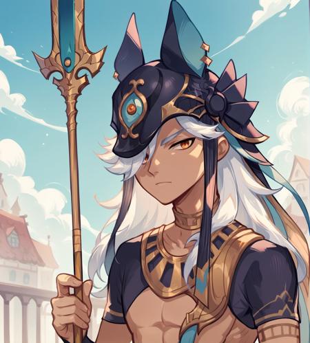 Cyno (Genshin Impact) - PonyXL