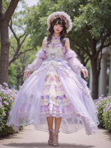 [Flux.1 D][Realistic] Lo Dress Collection | 洛丽塔裙子集合
