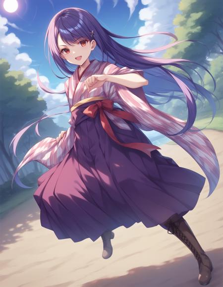 [costume] yagasuri hakama boots/矢絣袴ブーツ