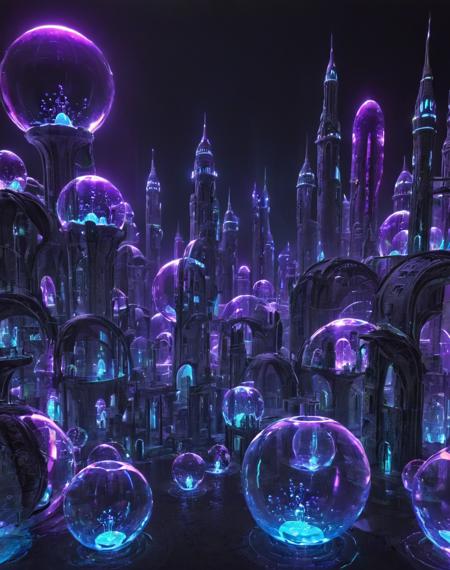 Glowing bubble XL