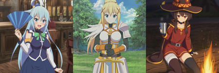 Konosuba Aqua Darkness Megumin Flux Dev