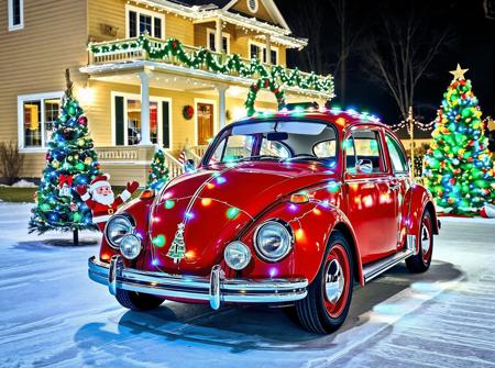 Christmas lights for cars (Flux)
