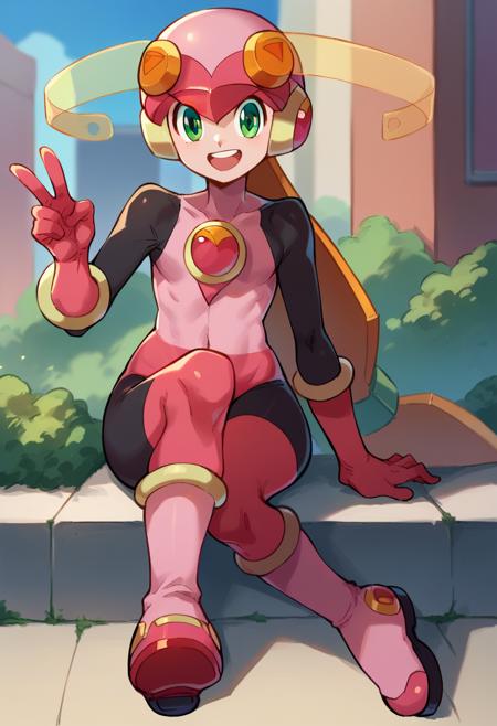Roll.exe and Mayl Sakurai (Mega man series) (Pony)